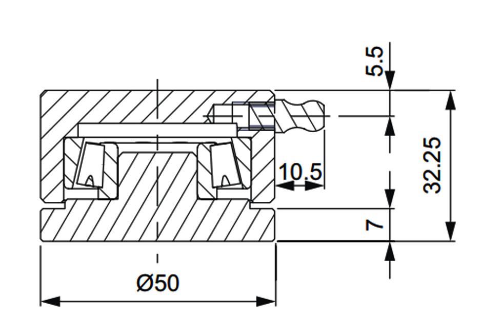 Disegno tecnico CGS-500.8 P Comunello Disegno tecnico CGS-500.8 P Comunello