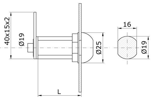 Ibfm cylinder lock