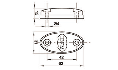 Fermaporta magnetico Ibfm