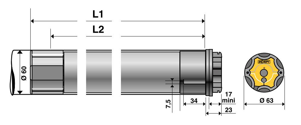 SONESSE 50 WT Somfy SONESSE 50 WT Somfy