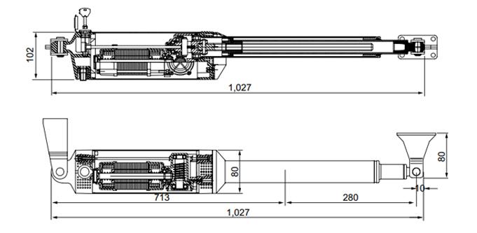 DISEGNO TECNICO Somfy