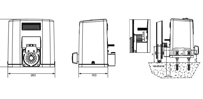 DISEGNO TECNICO Somfy