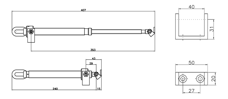 MARTINETTO TELESCOPICO Ultraflex UCS